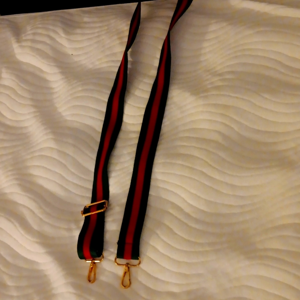 Purse strap Gucci like colors